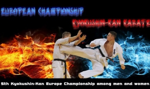 V Открытый Чемпионат Европы по Кекусин-кан каратэ среди мужчин и женщин в кумитэ и ката.